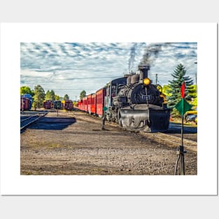 Cumbres and Toltec Narrow Gauge Railroad Chama New Mexico Yard Posters and Art